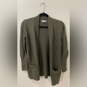 Women’s Sonoma Olive green cardigan